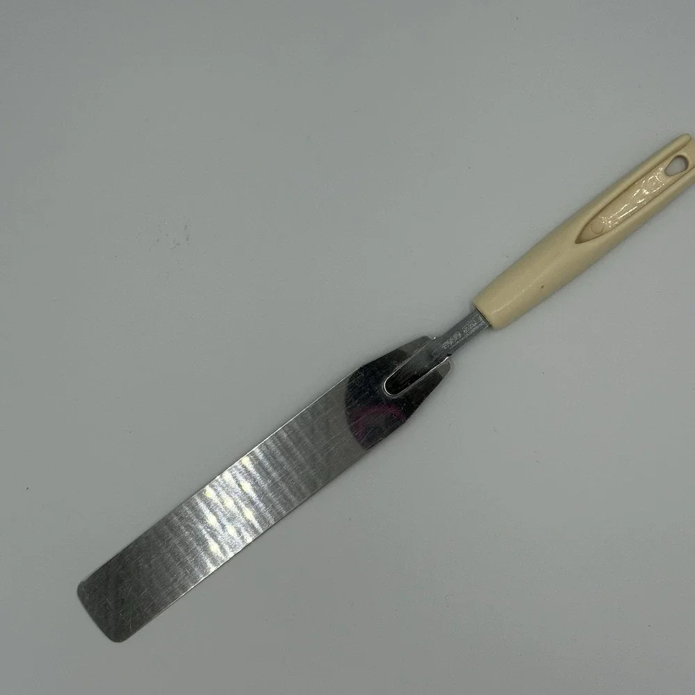 Vintage Koco Stainless Steel Spatula Cake Icing Spreader Cream Handle‎ Retro